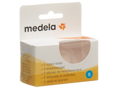 MEDELA tétine de remplacement flux faible 2 pce