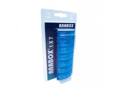 Anabox Medidispenser 1x7 türkis