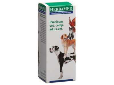 Psorinum vet. comp. gouttes ad us. vet. fl 50 ml