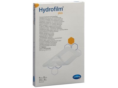 Hydrofilm PLUS pansement imperméable 9x15cm stérile 5 pce