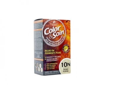 Color & Soin coloration 10N blond platine 135 ml