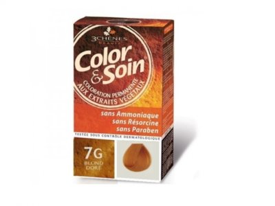 Color & Soin Coloration 7G blond doré 135 ml