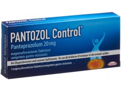Pantozol Control cpr pell 20 mg 7 pce