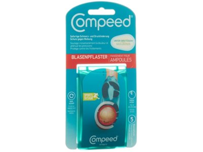 Compeed Blasenpflaster unter den Füssen 5 Stk