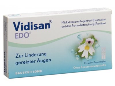 Vidisan EDO gtt opht 10 unidos 0.6 ml