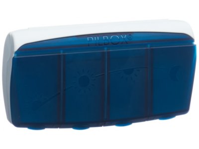 Pilbox Daily Medikamentenspender 1 Tag Tagesspender