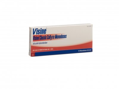 Visine Classic gtt opht sans agent conservateur 10 monodos 0.5 ml