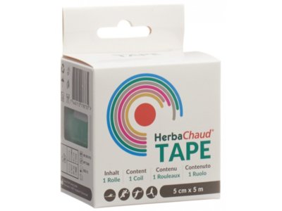 HerbaChaud Tape 5cmx5m grün