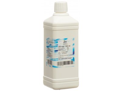 Oligopharm Zink Lös 300 mg/l 500 ml