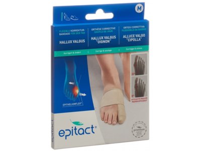 Epitact flexible Korrekturbandage Hallux valgus TAG M 21.5-23cm