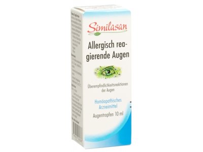 Similasan réactions allergiques des yeux gtt opht fl 10 ml