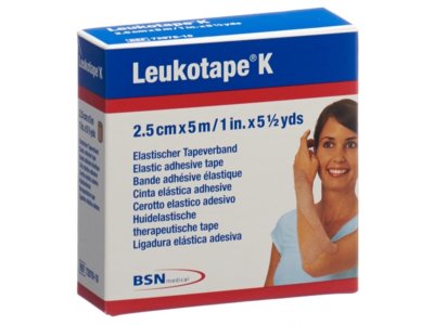 Leukotape K Kinesiologisches Tape 5mx2.5cm hautfarbig