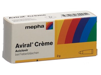Aviral crème tb 2 g