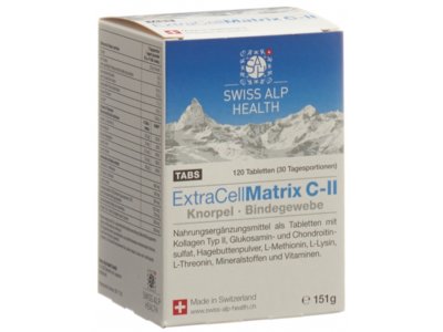 Extra Cell Matrix C-II TABS für Gelenke und Knorpel 120 Stk