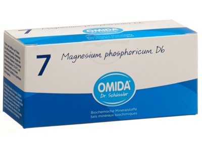 Omida Schüssler Nr7 Magnesium phosphoricum Plv D 6 Btl 12 Stk