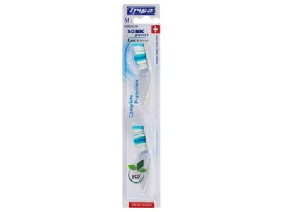 Trisa Sonicpower Ersatzset Complete Protection medium Duo