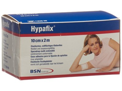 Hypafix bande non tissée adhésive hypoallergénique 2mx10cm