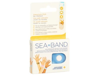 Sea-Band bracelet d'acupression enfant bleu 1 paire