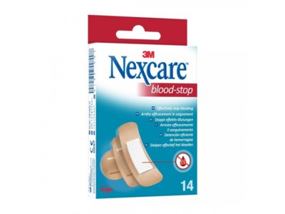 3M Nexcare pansements Blood-Stop assorties 14 pce