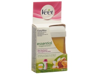 Veet EasyWax roll-on recharge de cire sensitive 50 ml