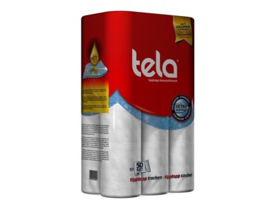 Tela papier de ménage Tipp Topp 12 rouleau 50 feuille