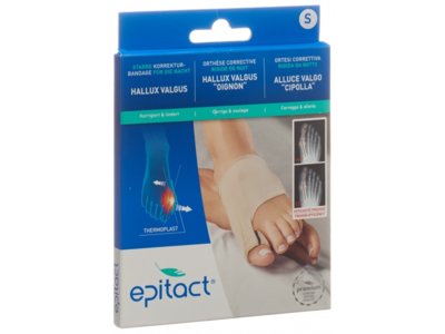 Epitact starre Korrekturbandage Hallux Valgus NACHT S 20-21.5cm
