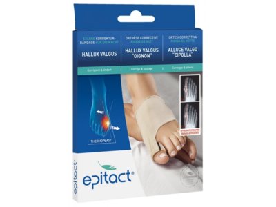 Epitact starre Korrekturbandage Hallux Valgus NACHT M 21.5-23cm