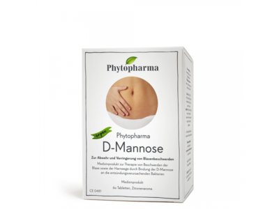 Phytopharma D-Mannose cpr bte 60 pce