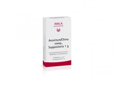 Wala aconitum/china comp. supp 1g 10 pce