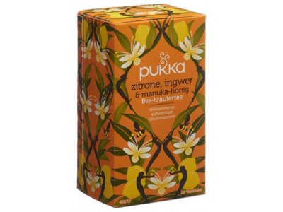 Pukka Zitrone Ingwer & Manuka-Honig Tee Bio sach 20 pce