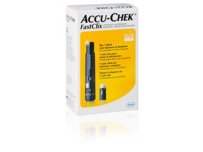 Accu-Chek FastClix Kit+6 lancettes