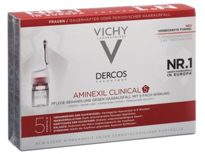 Vichy Dercos Aminexil Clinical 5 Frauen 21 x 6 ml