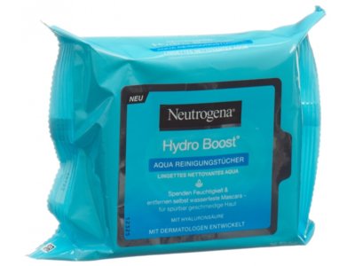 Neutrogena Hydro Boost Aqua lingettes nettoyantes 25 pce
