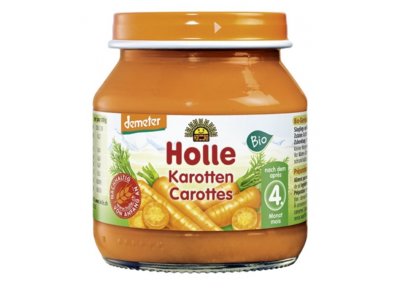 Holle carottes demeter bio 125 g