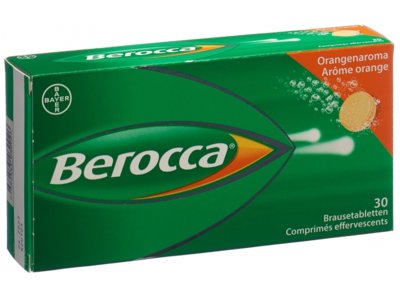 Berocca cpr eff arôme orange 30 pce