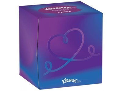 Kleenex Collection tissues cosmétique cube 48 pce