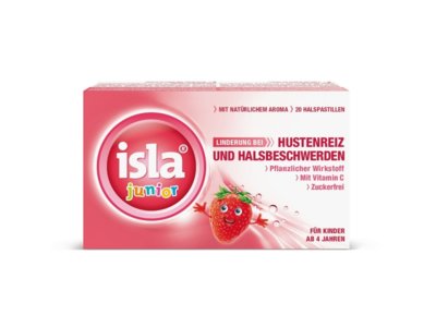 Isla Junior pastilles fraise 20 pce