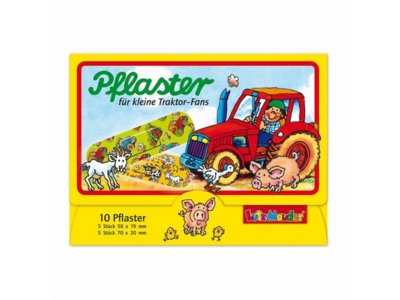 Lutz Mauder Pansements enfants fan de tracteur 10 pce