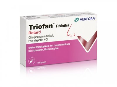 Triofan rhinite retard caps 10 pce