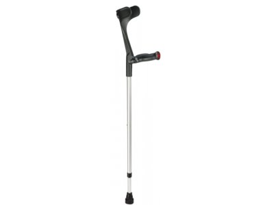 Ossenberg Krücke alu/schwarz Orthogriff 140kg 1 Paar