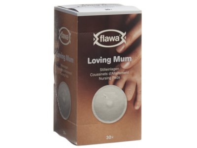 Flawa Loving Mum Classic coussinets d'allaitement 30 pce