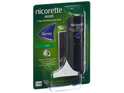 Nicorette Mint Spray zur Anwendung in der Mundhöhle 150 Dos