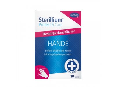 Sterillium Protect&Care Tissue mains 10 pce