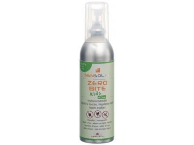 Sensolar zero bite kids moustiques et insecte protection spr 100 ml