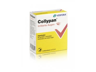 Collypan yeux irrités gtt opht monodoses 20 monodos 0.5 ml