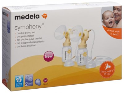 Medela Symphony Doppelpumpset M mit PersonalFit PLUS 24 mm
