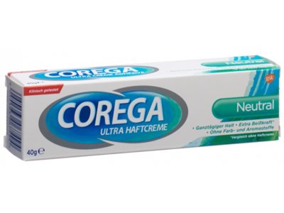 Corega ultra crème adhésive neutre tb 40 g