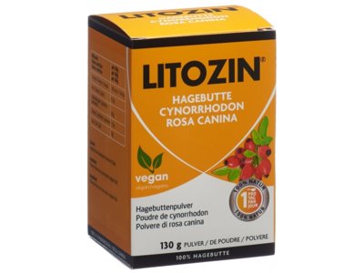 Litozin Hagebuttenpulver Ds 130 g