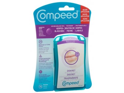Compeed patchs boutons de fièvre 15 pce