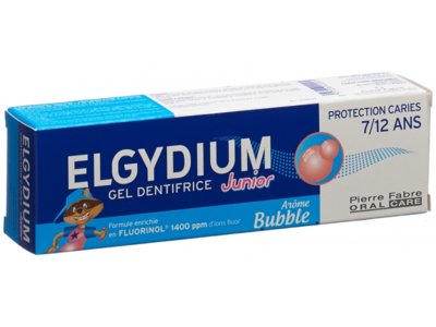 Elgydium Junior Bubble 7-12 ans dentifrice 50 ml